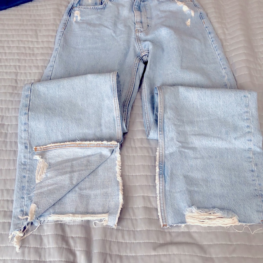 Zara Z1975 full length slit jeans - Picture 13 of 14